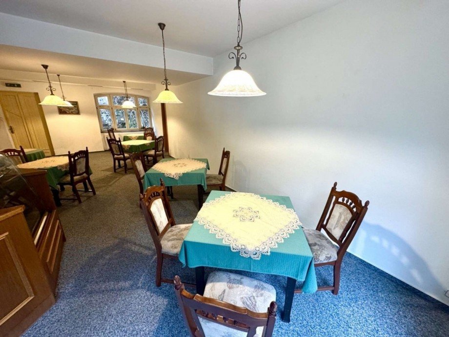 Gastraum Cafe Pensionen Harzgerode