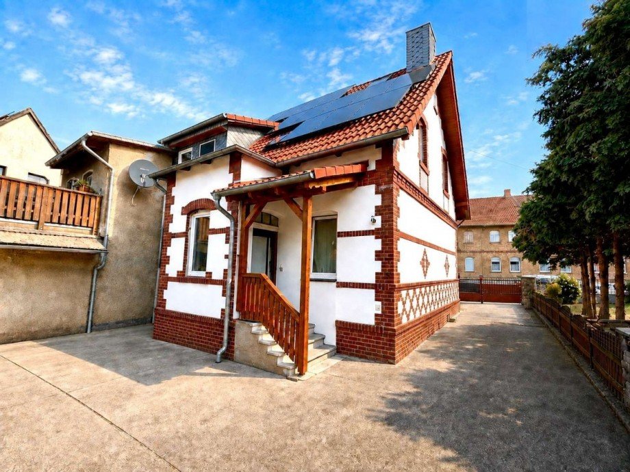 R�ckansicht Zweifamilienhaus Osterwieck