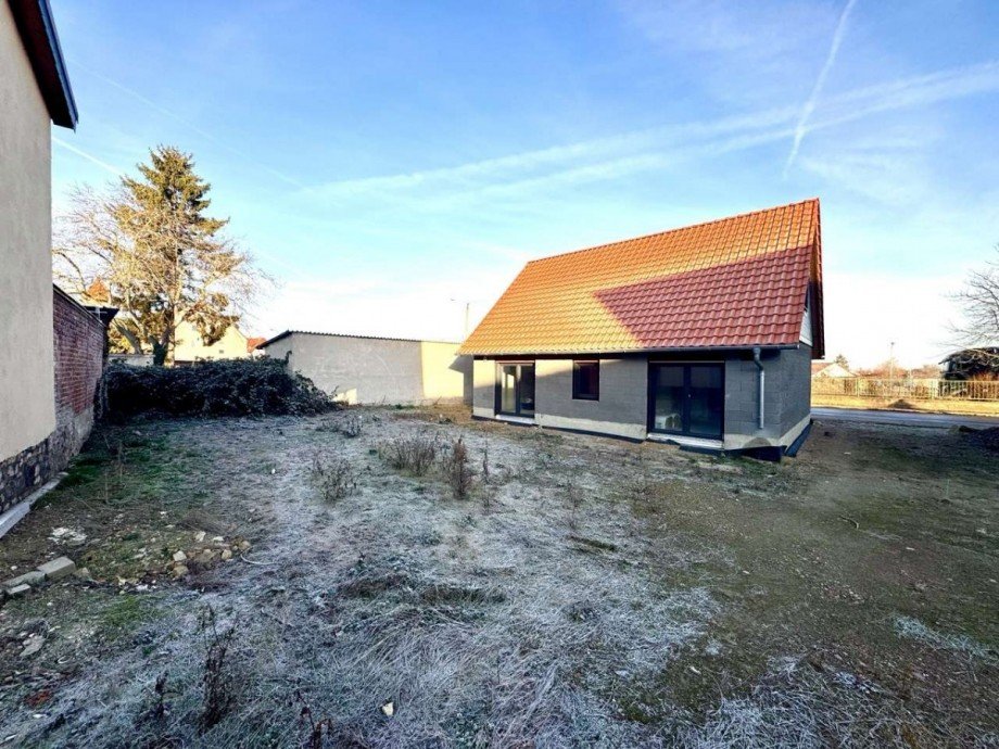 R�ckansicht/ Garten/ Grundst�ck Haus Ballenstedt