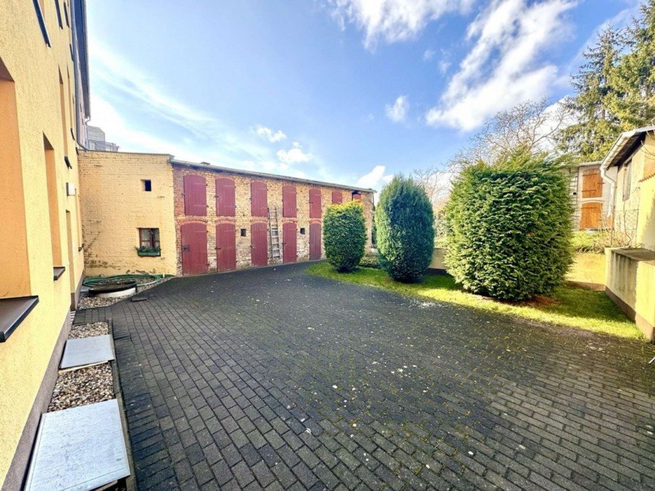 Hofansicht Mehrfamilienhaus Magdeburg