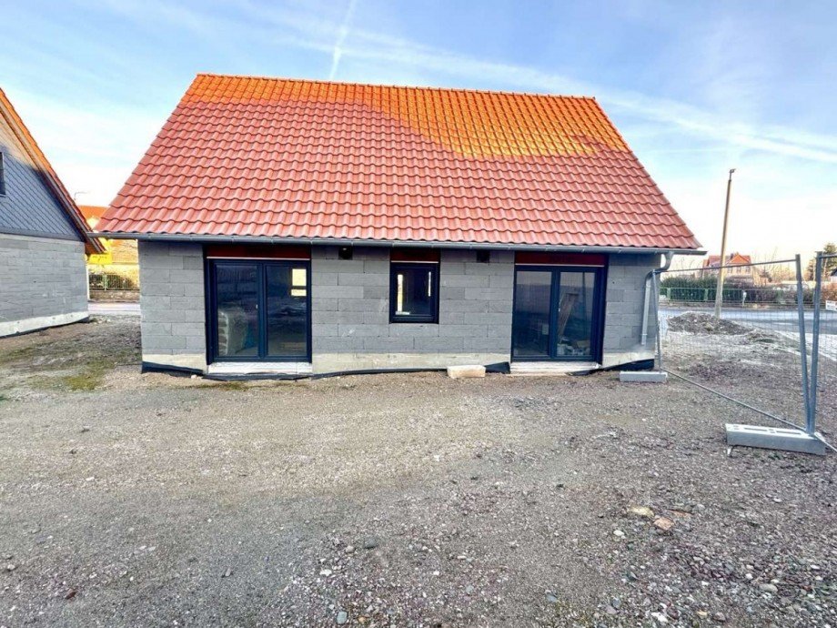 R�ckansicht Einfamilienhaus Ballenstedt