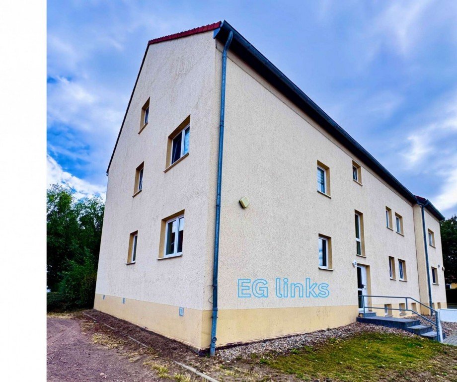 Ansicht seitlich EG links Erdgeschosswohnung B�rdeland