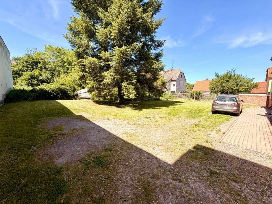 Garten Erdgeschosswohnung Ballenstedt
