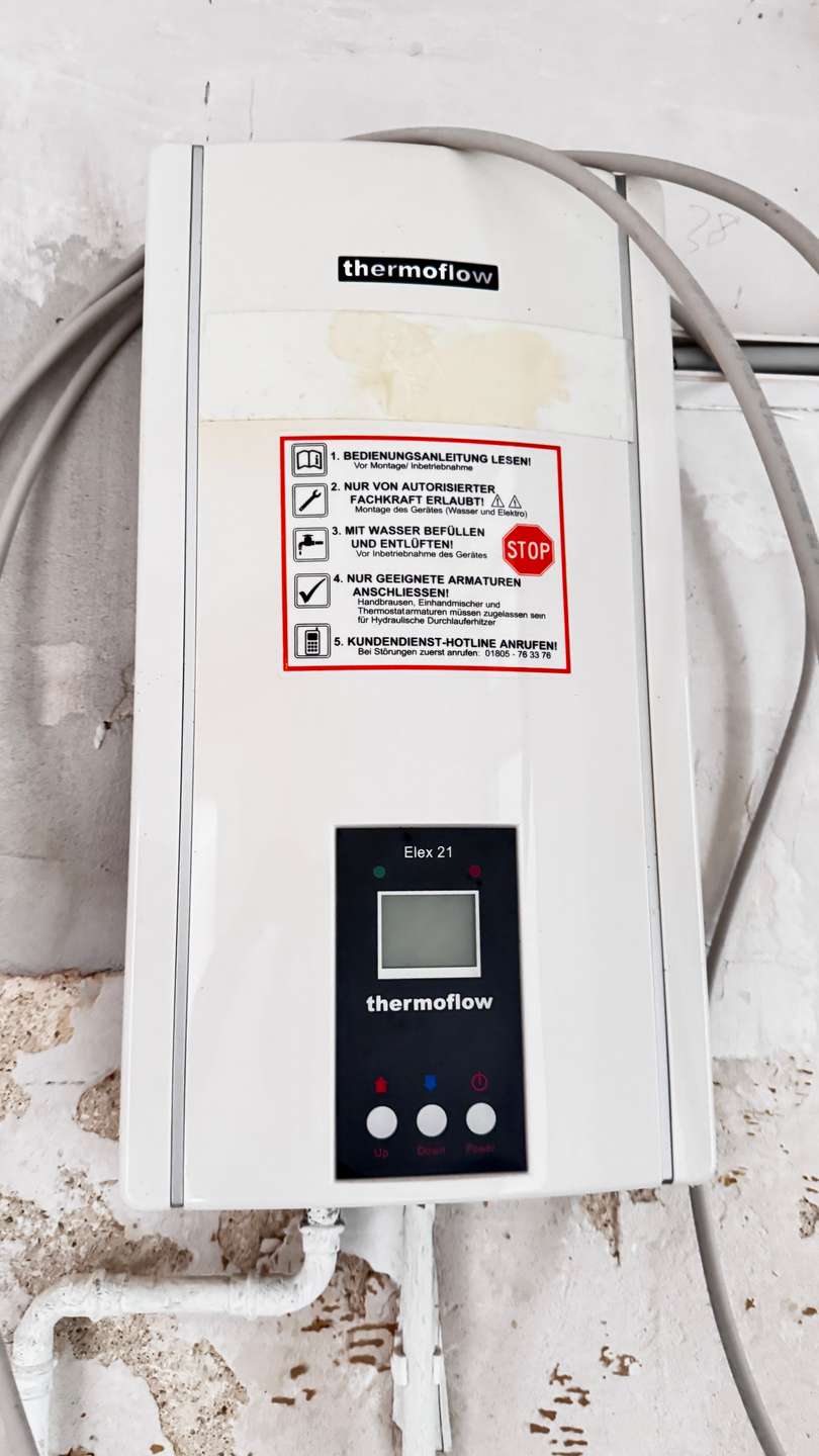 elektronischer Durchlauferhitzer Mehrfamilienhaus Schwanebeck