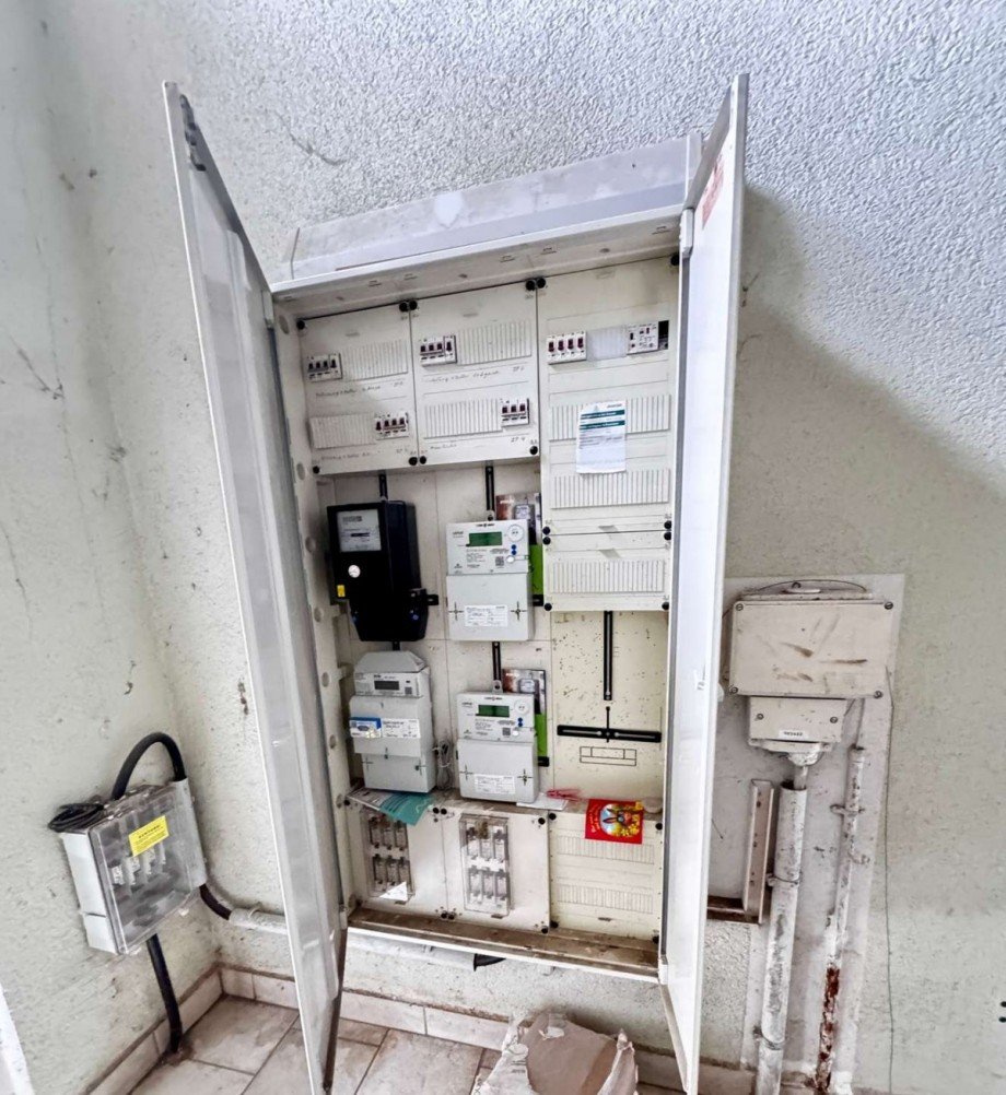 Elektro Z�hlerschrank Mehrfamilienhaus Calbe