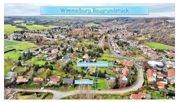 WB Luftbild4 Wohngrundst�ck Wimmelburg
