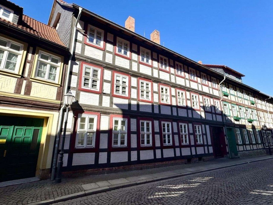 Stra�enansicht Mehrfamilienhaus Wernigerode