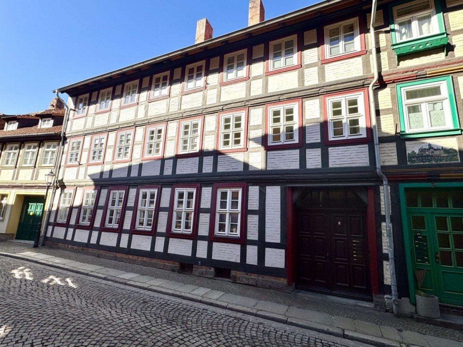 Stra�enansicht Mehrfamilienhaus Wernigerode