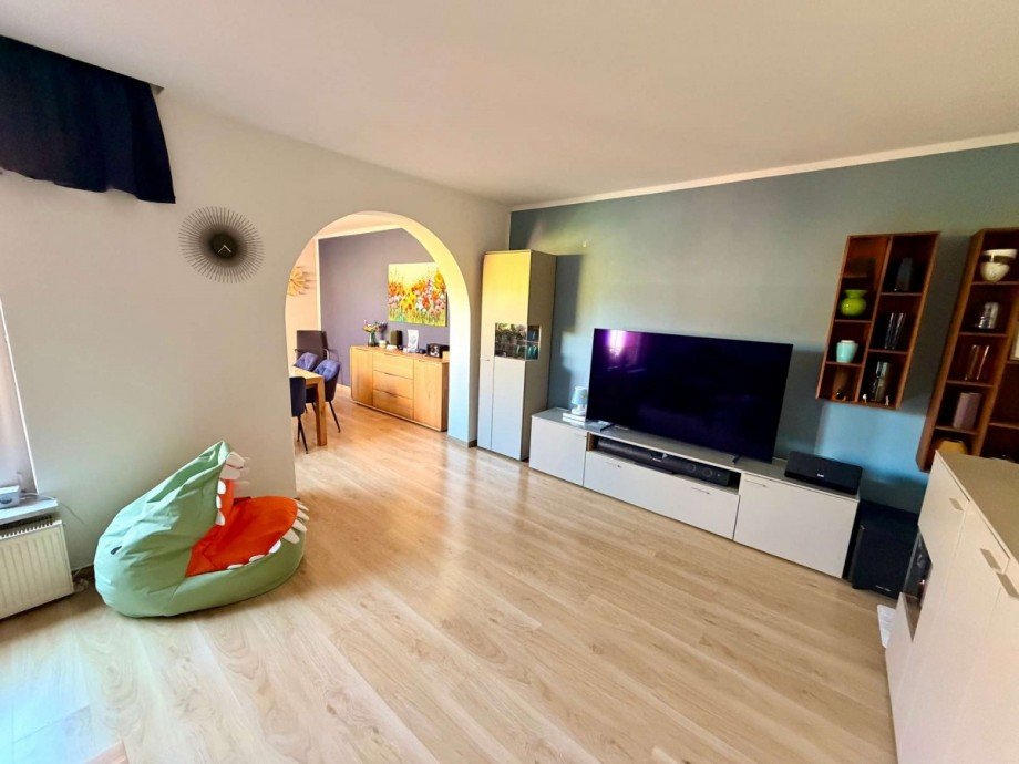 Wohnzimmer EG Einfamilienhaus Ro�lau