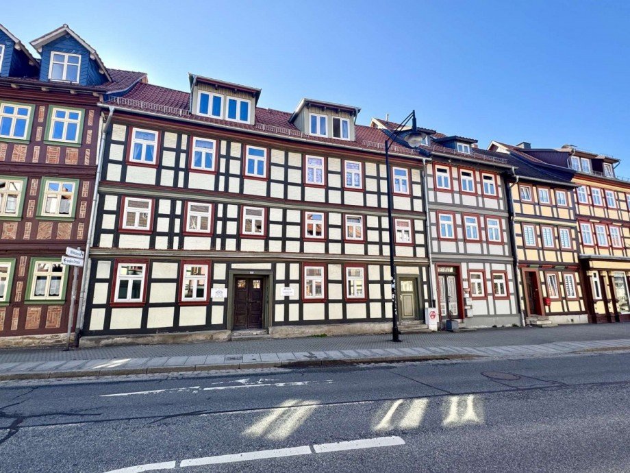 Stra�enansicht Mehrfamilienhaus Wernigerode