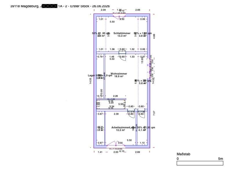oN 260626 39118 Magdeburg, J 1A - DG Einfamilienhaus Magdeburg