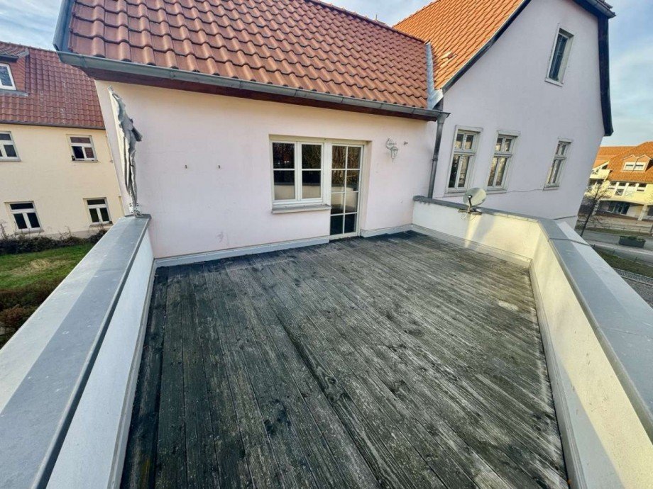 Dachterrasse Mehrfamilienhaus Ballenstedt