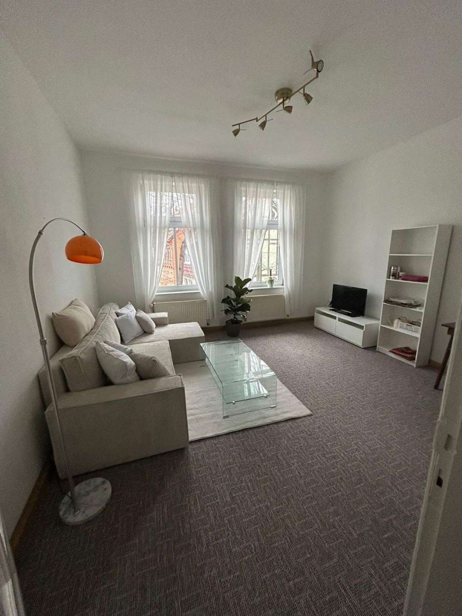 Wohnzimmer Etagenwohnung Sch�nebeck (elbe)