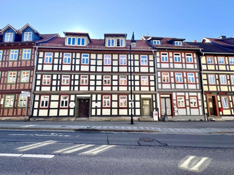 Stra�enansicht Wernigerode Mehrfamilienhaus solides Renditeobjekt mit Steigerungspotential