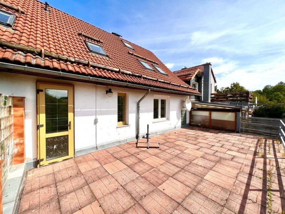 Terrasse Zweifamilienhaus Benneckenstein (Harz)