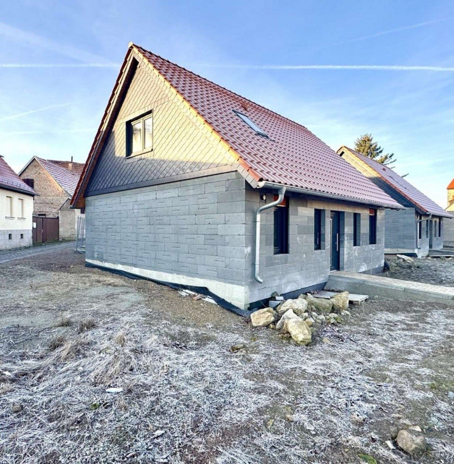 Stra�enansicht Einfamilienhaus Ballenstedt