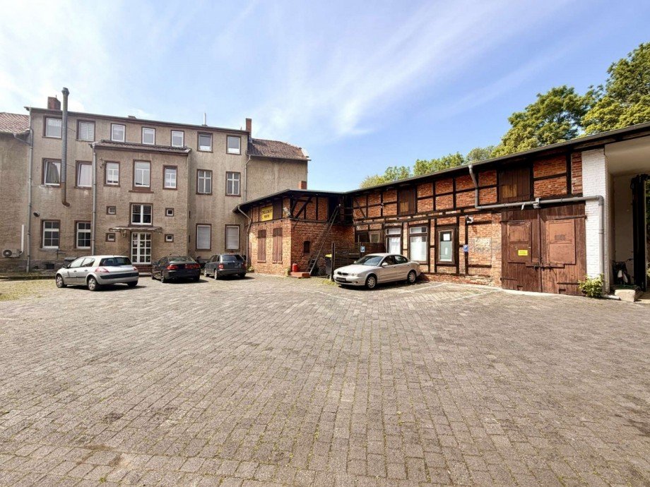 Innenhof Wohn- / Gesch�ftshaus Quedlinburg