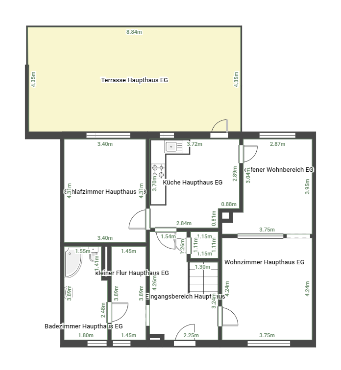 Grundriss Benn Wildenberg Erdgeschoss Haupthaus.png Mehrfamilienhaus Benneckenstein (Harz)
