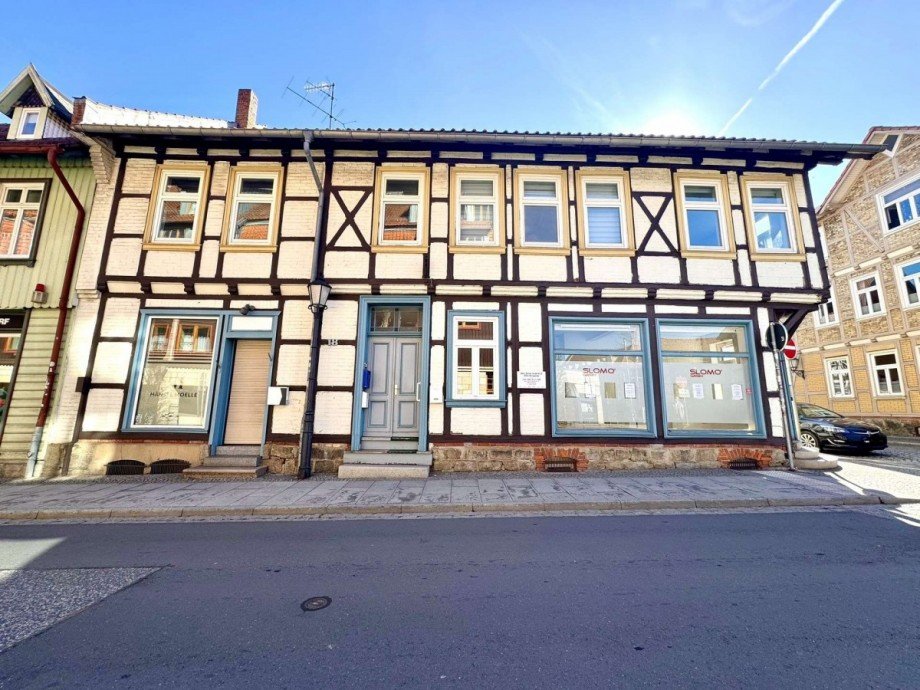 Stra�enansicht Mehrfamilienhaus Wernigerode