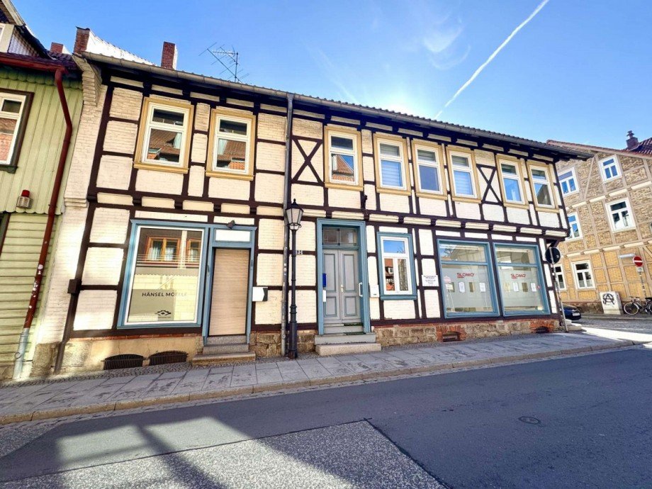 Stra�enansicht Mehrfamilienhaus Wernigerode