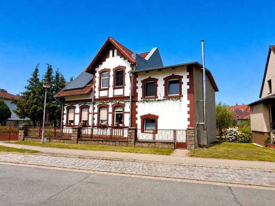 Stra�enansicht Zweifamilienhaus Osterwieck