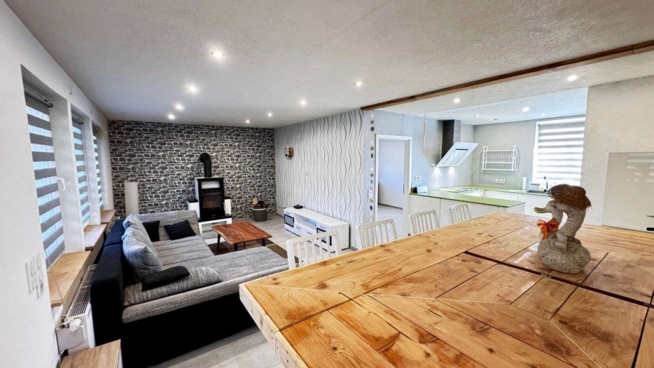 offener Wohnbereich Bungalow Gro� Quenstedt