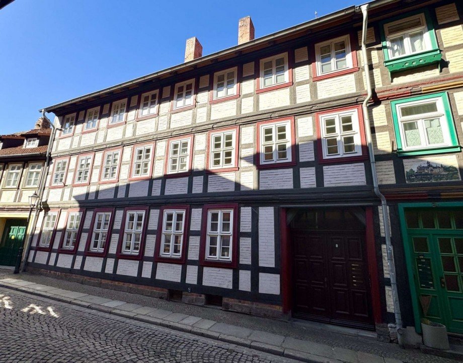Stra�enansicht Mehrfamilienhaus Wernigerode