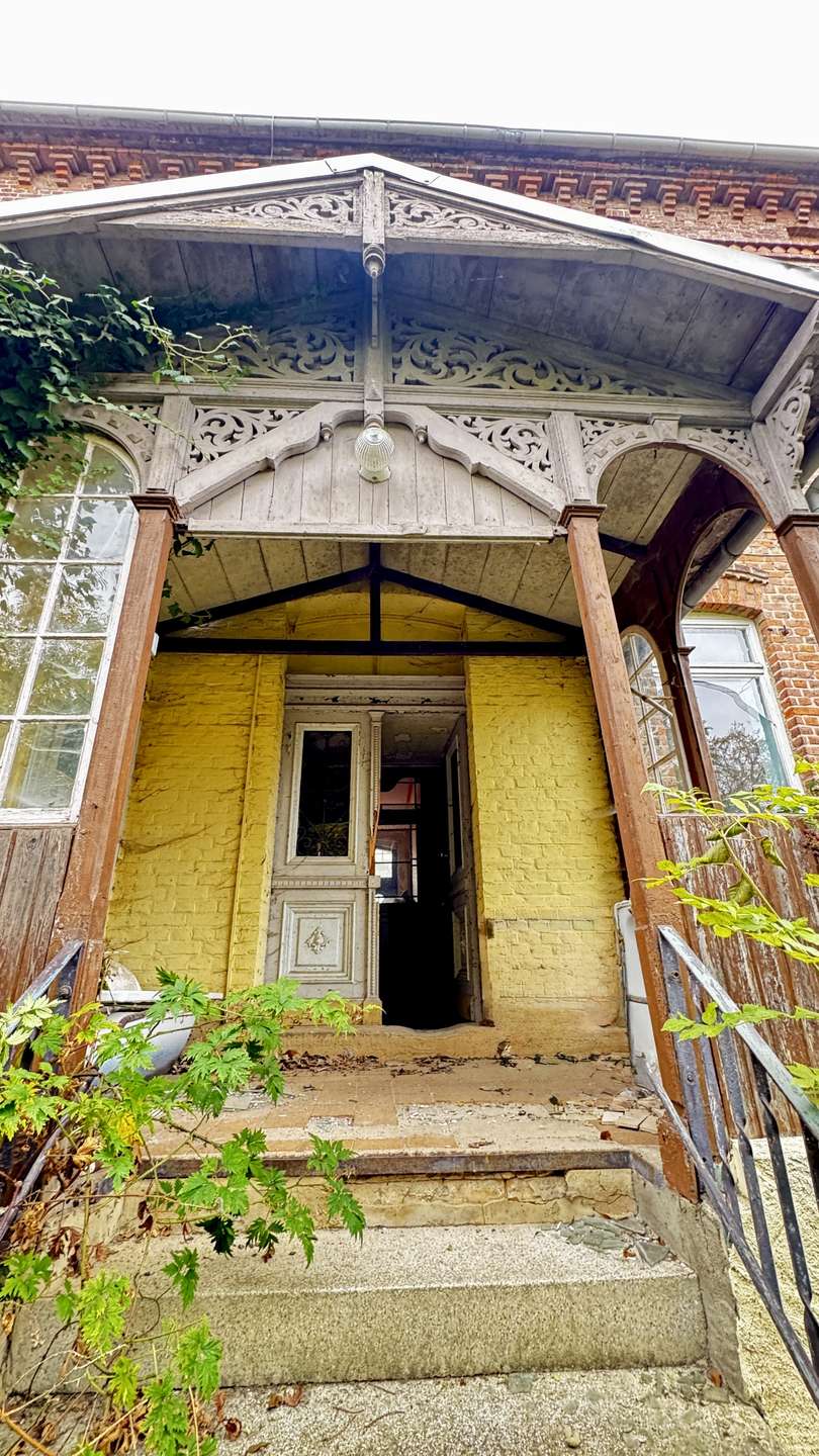 R�ckseite zum Garten Wohn- / Gesch�ftshaus Meisdorf