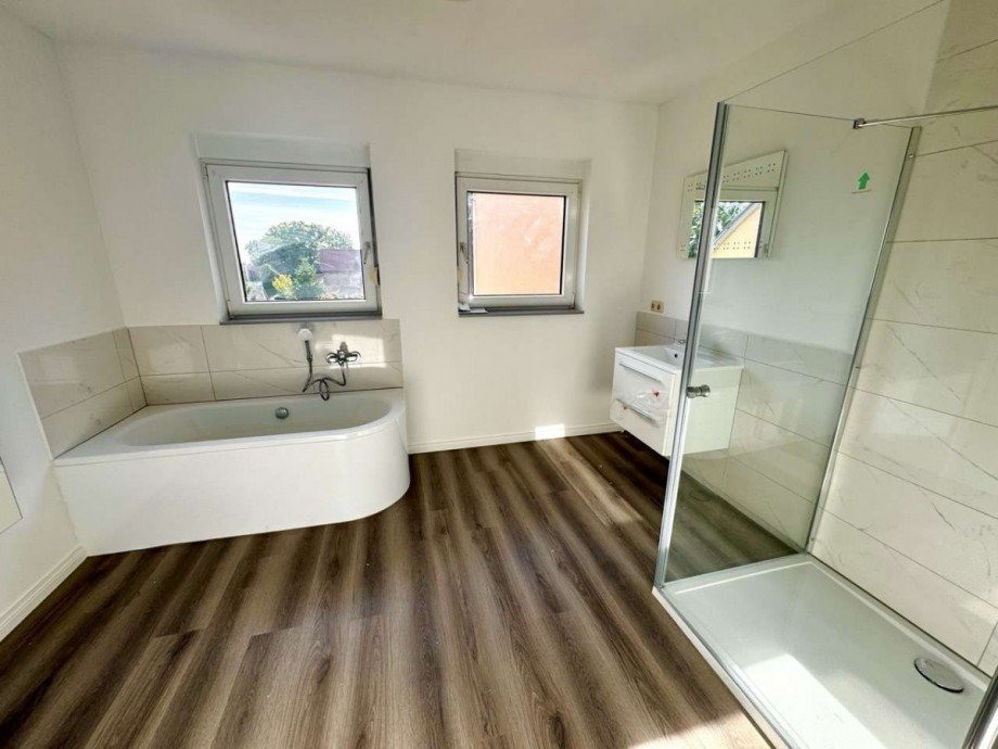 Badezimmer Dachgeschosswohnung Ballenstedt