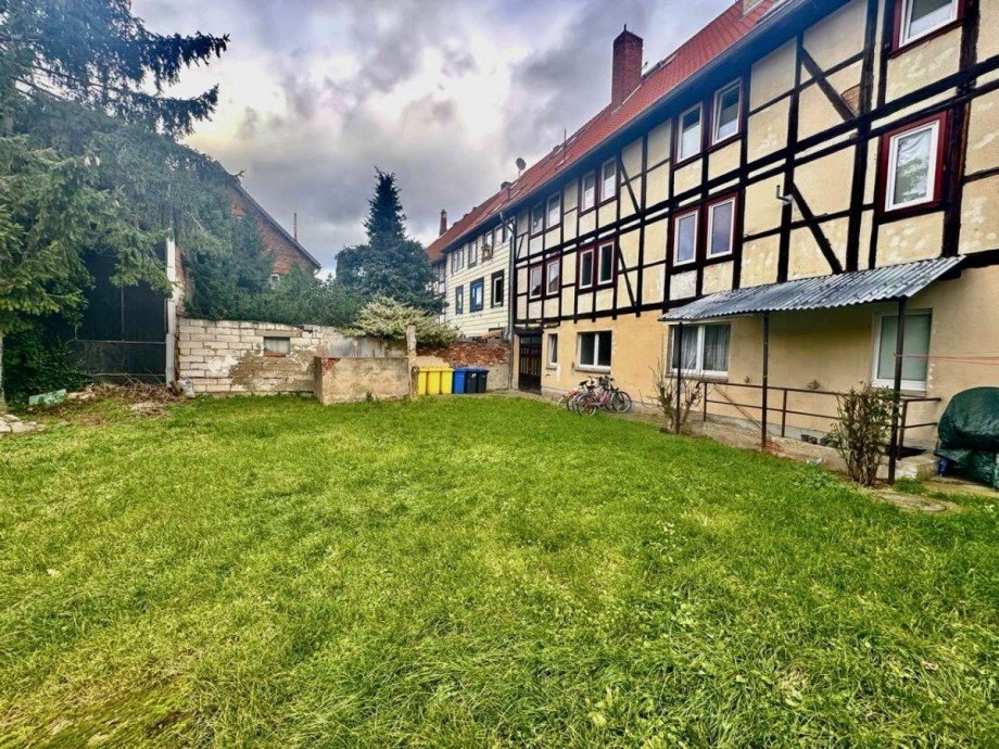 Gartenansicht Mehrfamilienhaus Wernigerode