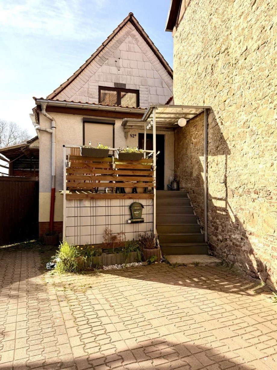 Stra�enansicht Einfamilienhaus Stadt Falkenstein
