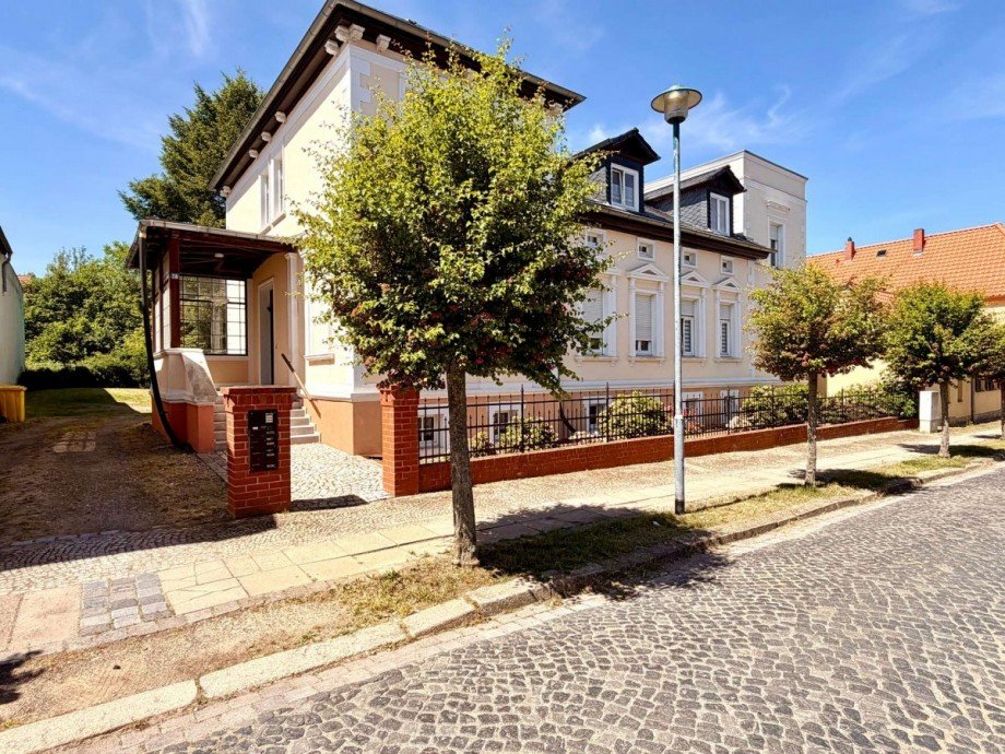 Au�enansicht Erdgeschosswohnung Ballenstedt