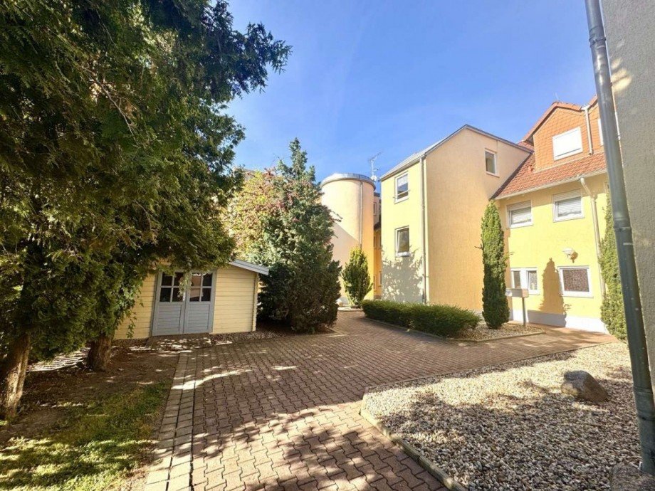 Innenhof Dachgeschosswohnung Ballenstedt