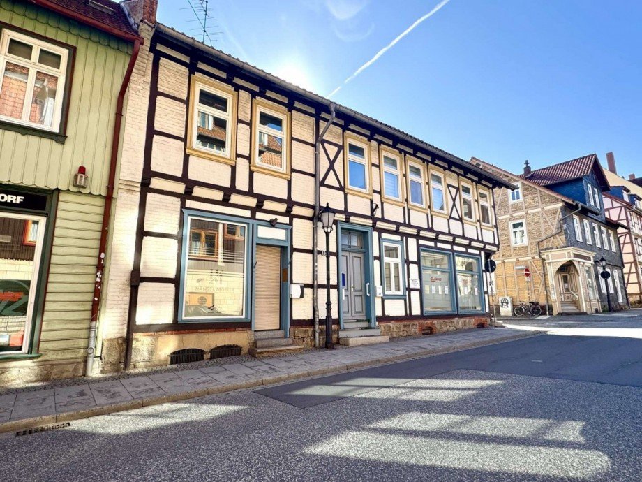 Stra�enansicht Mehrfamilienhaus Wernigerode