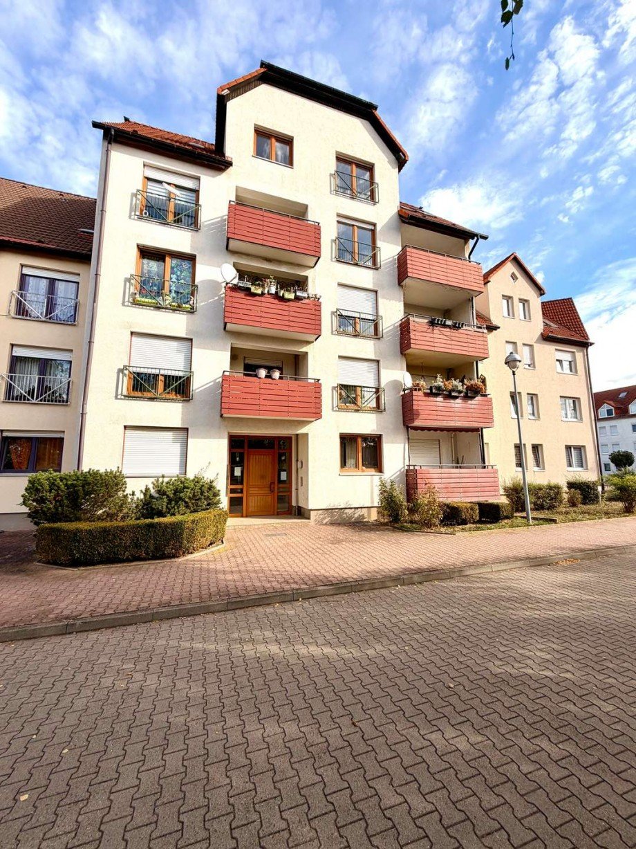 Stra�enansicht Wohnung Ballenstedt