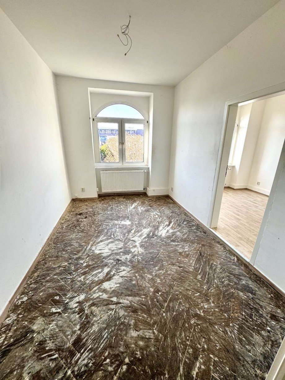 Wohnzimmer WE Erdgeschoss Mehrfamilienhaus Halberstadt