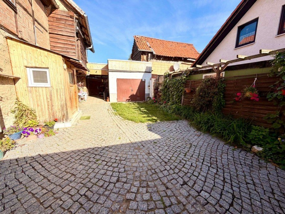 Hofansicht Haus Ballenstedt
