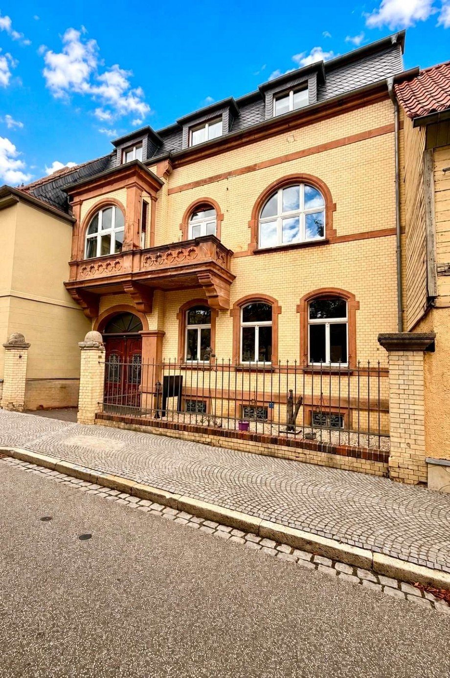 Stra�enansicht Wohnung Ballenstedt