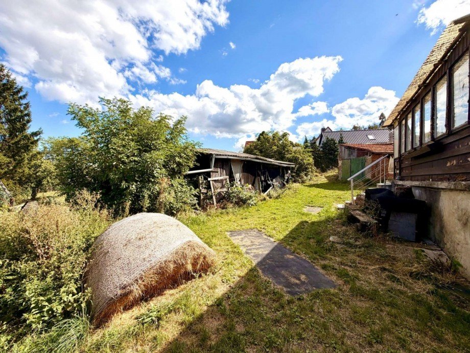 Grundst�cksansicht Haus Ballenstedt