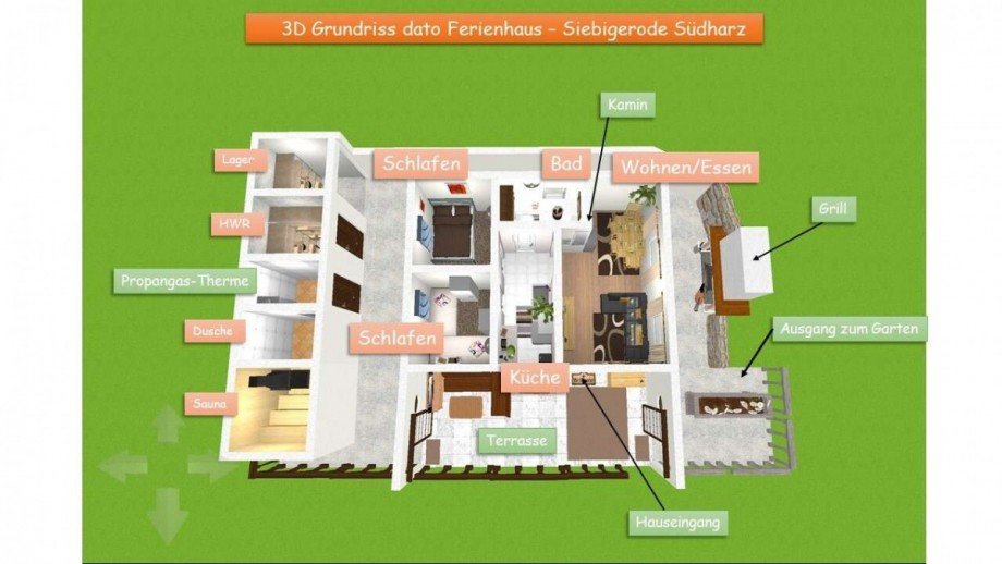 FH6 3D Schrift Einfamilienhaus Siebigerode