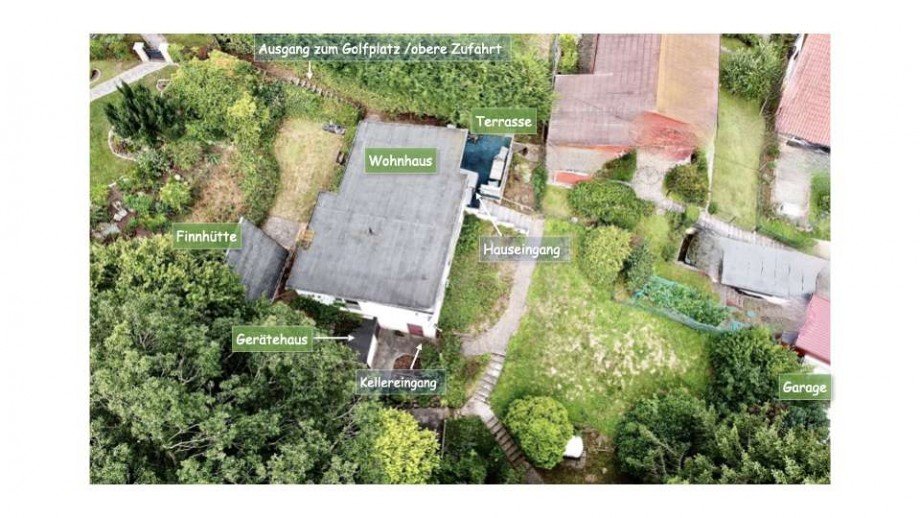 MD Haus Drohne Schrifta.003 Einfamilienhaus Falkenstein/Harz