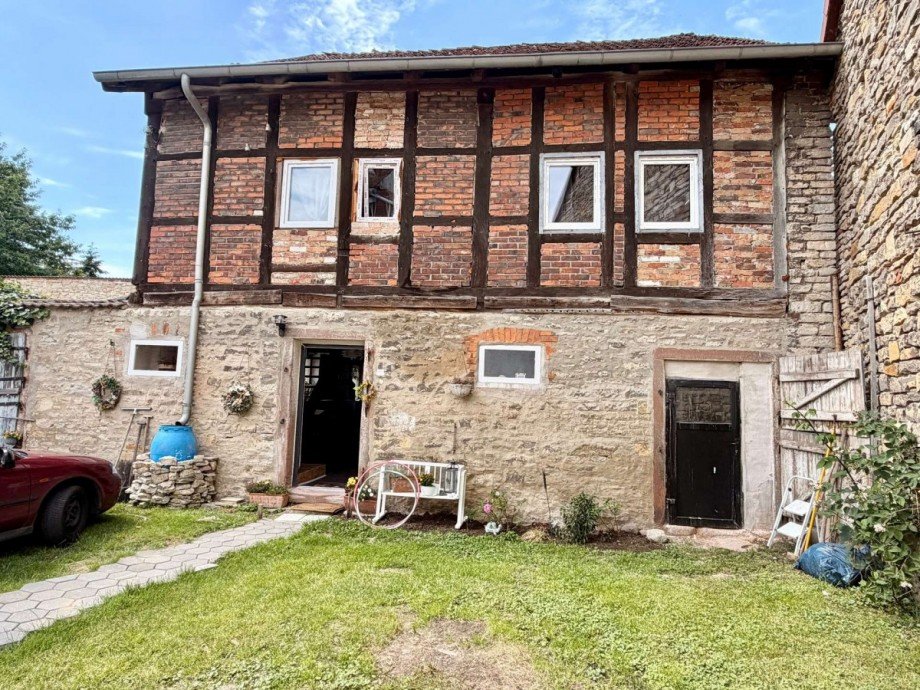 Ansicht Hinterhaus Mehrfamilienhaus Bartensleben