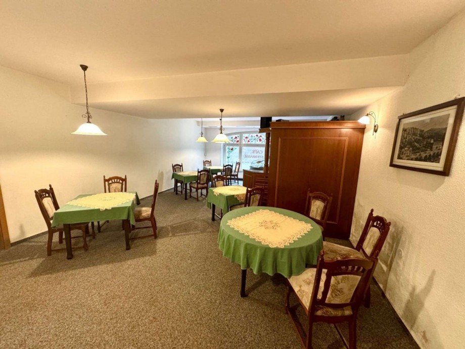 Gastraum Cafe Pensionen Harzgerode