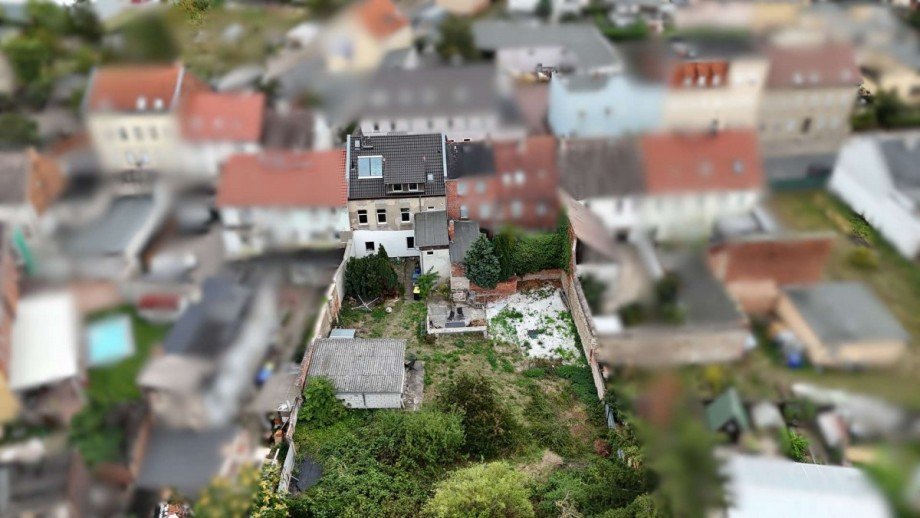 cLuftbild Grundst�ck ges Mehrfamilienhaus Sch�nebeck
