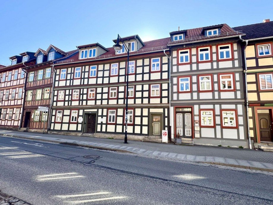 Stra�enansicht Mehrfamilienhaus Wernigerode