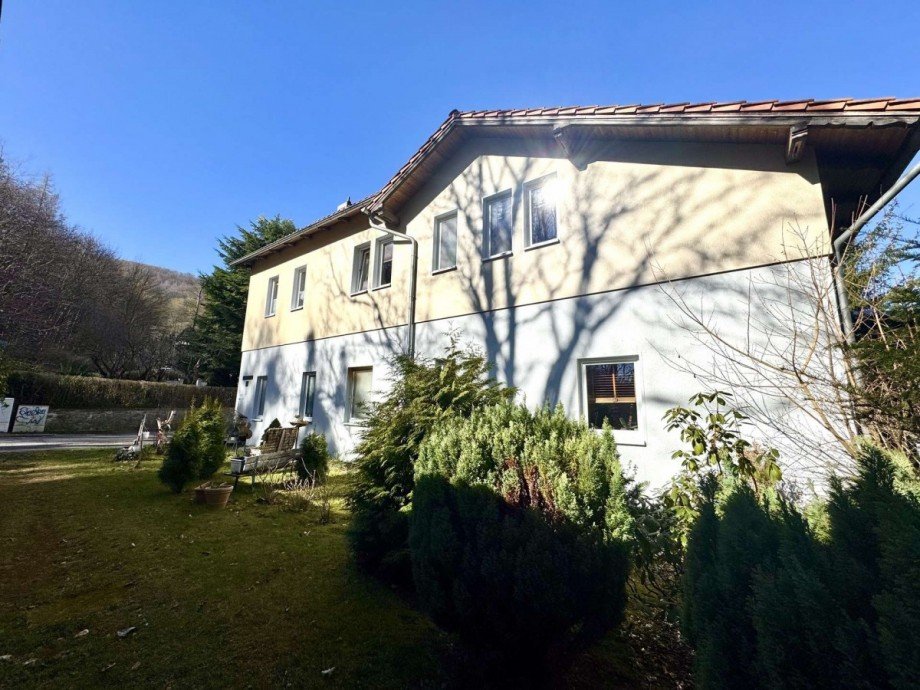 Ansicht aus dem Garten Mehrfamilienhaus Wernigerode