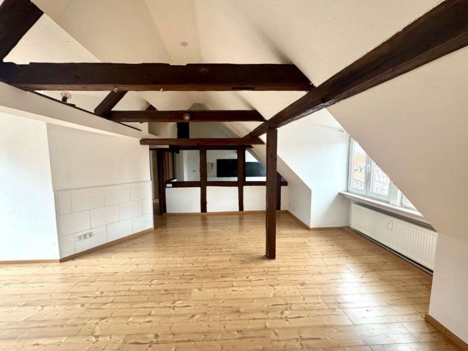 Wohnzimmer Wohneinheit DG Mehrfamilienhaus Wernigerode