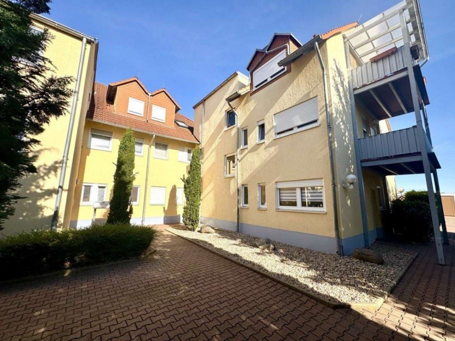 Innenhof Dachgeschosswohnung Ballenstedt