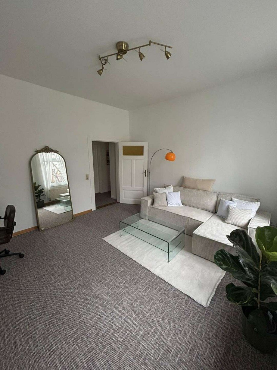 Wohnzimmer Etagenwohnung Sch�nebeck (elbe)