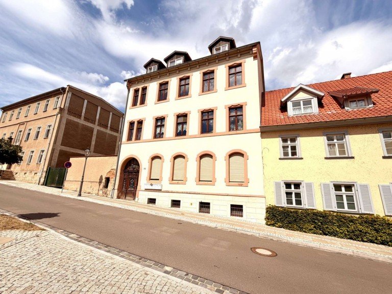 Stra�enansicht Ballenstedt Wohnung helle 3-Raum-Wohnung mit Gartennutzung in der Oberstadt von Ballenstedt
